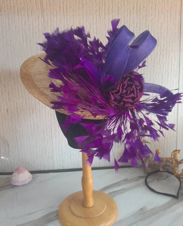 Plum Rosette Saucer