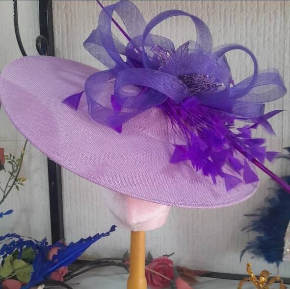 Lilac Wide-Brim