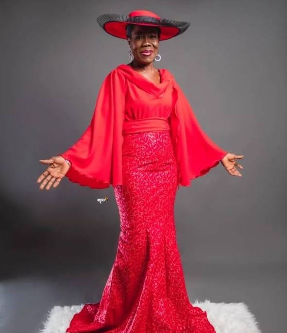 A Hats Code customer wearing her piece